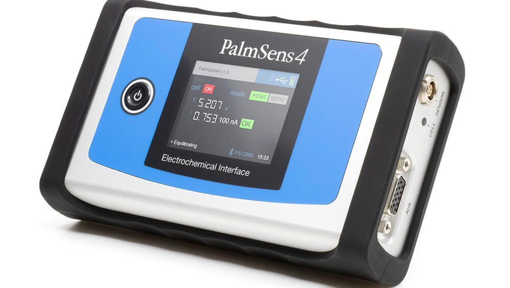 PalmSens4便携式电化学工作站